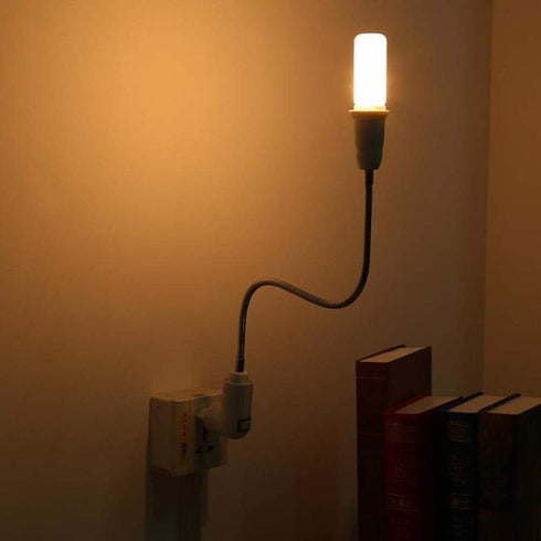 E26 to E26 Light Socket Extender Lamp Bulb Adapter,All-Directional Adjustable Standard Medium Light Bulb Socket Converterr-(15.7INCH /40CM)...