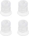 uxcell Bellows Suction Cup,15mm Diameter 16mm Length M5 Joint Silicone Vacuum Industrial Pneumatic Suction Cup 4pcs...