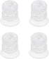 uxcell Bellows Suction Cup,15mm Diameter 16mm Length M5 Joint Silicone Vacuum Industrial Pneumatic Suction Cup 4pcs...