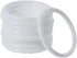 30pcs White Dreamcatcher Rings Hoops, 60mm Plastic Macrame Rings Dream Catcher Circle for DIY Art Crafts...