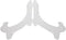 Artliving Display Stand Easel Bowl Stands for Display Large Deep Bowls, Platters and Deep Dishes Clear...