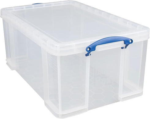 REALLY USEFUL OFFICE BOX CLEAR 64LT 64C...
