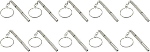 Mini Screwdriver Set (10 pack) Mini Bolt Remover - Tiny Precision - Portable Screw Repair, Fixing Tools for Eyeglasses, Sunglasses, Watch, Cellpho...