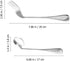 BESTonZON Adaptive Fork and Spoon Angled Utensils Curved Flatware Self Feeding Silverware Anti Shake Tableware for Elderly Patients Left and Handl...