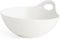 nambe Portables Soup Bowl | All Purpose White Stoneware Bowl for Fruit, Ice Cream, Pasta, Oatmeal, Rice, and Salad | 6-Inch | Elegant and Modern D...