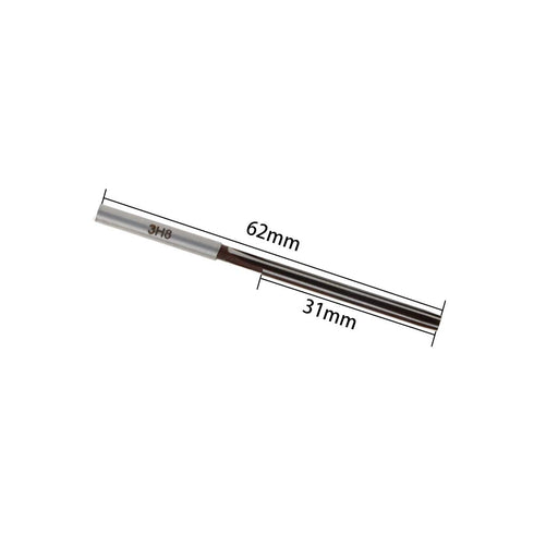 Utoolmart Hand Reamer 3mm Alloy Tool Steel H8 6 Straight Flutes Hand Milling Cutter Tool 1pcs...