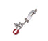 United Scientific™ UNSBR01 Stainless Steel Burette Clamp with Bosshead/Test Tube Holder, Opens up to 45mm, 1 Each...