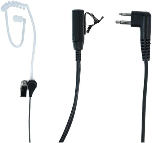 Sarcia 5 Pack Walkie Talkie Earpiece Headset PTT MIC for Motorola 2 Way Radio 2 Pin Rdm2070d cp200 cp200d cp185 with Covert Acoustic Tube...