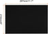Dry Erase Magnetic Sheet Magnetic Board -11.7 Inch x 8 Inch/Black/2 Pack...