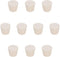 StonyLab Solid Rubber Stoppers, 10-Pack 7# White Tapered Lab Seal Rubber Stoppers, Fits StonyLab 250ml Erlenmeyer Flask...