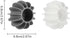 6Pcs Gray Laundry Ball Silicone Clothes Hair Cleaning Tool Pet Hair Remover Laundry Lint and Pet Hair Remover Balls for Reusable Cat Washing Hair ...