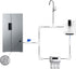 Refrigerator Water Line Kit, CGELE Ice Maker Water Line Kit with 1/4" OD 39.4ft Water Line Reverse Osmosis Quick Connect Fittings Push To Connect ...