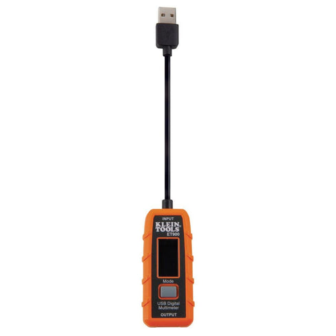 Klein Tools ET900 USB Power Meter, USB-A Digital Meter for Voltage, Current, Capacity, Energy Resistance...
