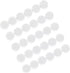 ZDZBLX 30 Pack Fridge Magnets Refrigerator Magnets Strong Magnets Small Magnet Heavy Duty Magnets for Whiteboard, Round Mini Magnets Cute Locker M...