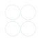 X AUTOHAUX Silicone O-Rings, 105mm OD 98mm ID 3.5mm Width VMQ Seal Gasket for Compressor Valves Pipe Repair, White, Pack of 4...