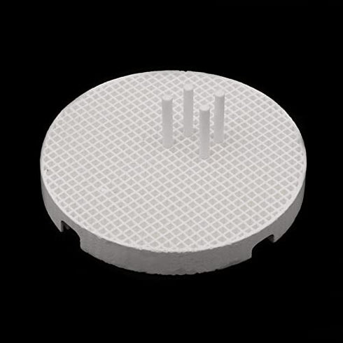 2pcs Dental Lab Honeycomb Firing Trays Circle Plate Hold Rack & 20pcs Zirconia Ceramic Pins for Sintering Dental Lab Material...