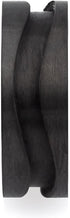 Wapiti Designs Ring Core Blank for Inlay Jewelry Making (8mm Carbon Fiber - Curvy Groove, 5.5)...