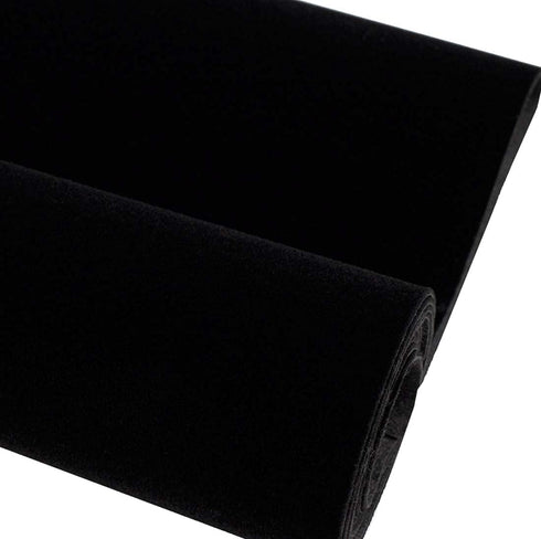 Self Adhesive Velvet Flock Paper Roll Soft Flocking Fabric for Jewelry Drawer Peel and Stick Velvet Fabric for Furniture Arts and Crafts DIY Proje...