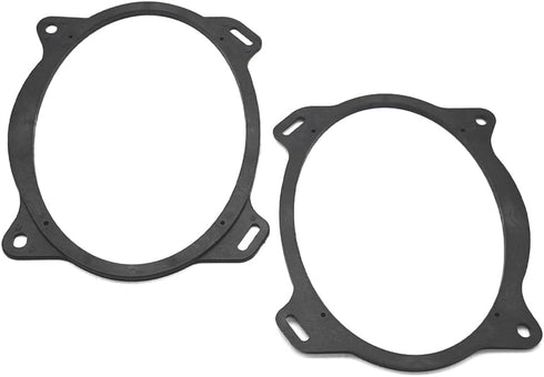 6x9 Inch Rear Deck Speaker Adapter Spacer Ring Fit for Camry 2002-2011 Corolla 2003-2013 Solara 2004-2009 Yaris Liftback 2007-2015 Yaris Sedan 200...