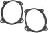 6x9 Inch Rear Deck Speaker Adapter Spacer Ring Fit for Camry 2002-2011 Corolla 2003-2013 Solara 2004-2009 Yaris Liftback 2007-2015 Yaris Sedan 200...