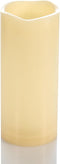 Outdoor Waterproof Candles Battery Operated 3'' x 7'' Flameless Pillar Candle with Timer Flickering Plastic Electric LED Lights for Wedding Party ...