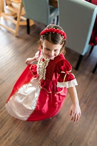 Little Adventures Winter Beauty Princess Dress Up Costume (Medium Age 3-5) - Machine Washable Child Pretend Play and Party Dress with No Glitter...