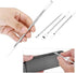 Metal Spudger Set Dual Ends, Universal 3pcs/set Spudger Kit Metal, Repair Opening Metal Pry Tool for Tablet for Other Smart Device...