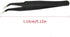 Backflow Cone Incense Tweezers, Incense Cone Clip, Tower Incense Clamp - Stainless Steel Curved Pointed Fine Tip Tweezers for Pick Up Backflow Con...