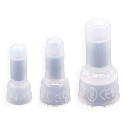 500PCS Closed End Crimp Connector 26-12 AWG Nylon Wire Connectors Crimp Cap Wire Terminals(26-18AWG 200PCS, 26-16AWG 200PCS, 26-12AWG 100PCS)...