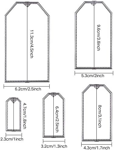 Bookmark Metal Cutting Dies DIY Craft Carbon Steel Embossing Template - 3 Piece Set...