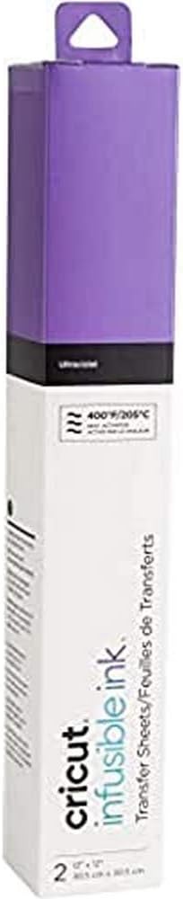 Cricut Infusible Ink Sheets - Sublimation Transfer Paper, (2) 12" x 12" Transfer Sheets & (2) Butcher Paper, Create Designs with Cricut Blanks, Co...