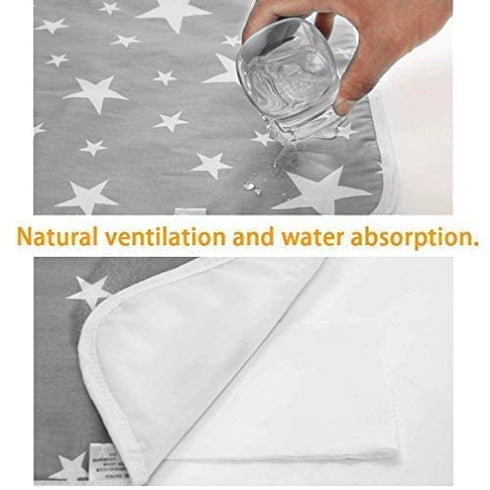 Waterproof Baby Diaper Changing Pad Multi Function Diaper Change Mat for Girls Boys Newborn - 100% Leak Proof Sanitary Mats for Home and Outdoor, ...