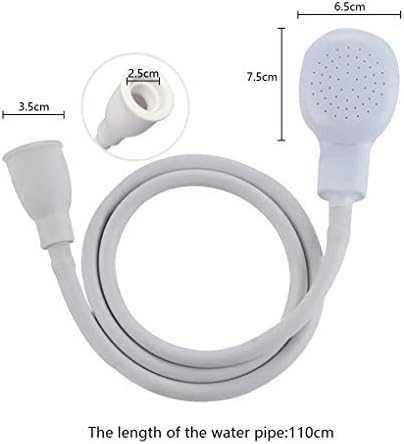 Sink Rubber Pet Shower Sprayer Multifunctional Pet Shampoo Bathing Tool Portable Shower Nozzle Complete Pet Wash Hand Held Shower Attachment Dog C...