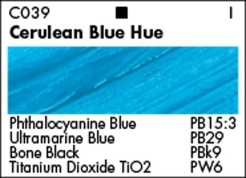 Grumbacher Academy Acrylic Paint, Gloss, 90ml/3 oz Metal Tube, Cerulean Blue Hue...