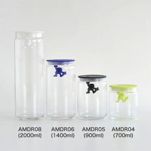 Alessi AMDR05 W "Gianni" Glass Box, White...