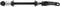 Bicycle Rear Hub Axle, 5.7in Hollow Rear Axle 6.9in Quick Release Rear Wheel Bike Axle Bike Repair Tool Accessories for Bikes...