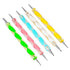 Nail Art Design Dotting Painting Drawing Polish Brush Pen Dotting Tools Set for Nail Art, Embossing Stylus for Painting (5PCS)...
