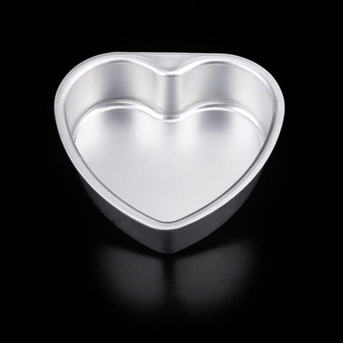 PATKAW Heart Cake Mold Aluminum Alloy Cake Pan Non Stick Baking Molds Cheesecake Making Pan Diy Cake Oven Pans for Wedding Birthday Party Bakeware...