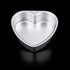 PATKAW Heart Cake Mold Aluminum Alloy Cake Pan Non Stick Baking Molds Cheesecake Making Pan Diy Cake Oven Pans for Wedding Birthday Party Bakeware...