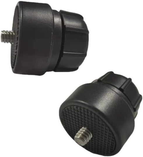2 Pack 1/4 Screw to 17mm Ball Mount Base Mount Stand Interface Socket Joint for Tripod DV Camera Car Monitor GPS Phone Holder Clip Ring Light Hose...