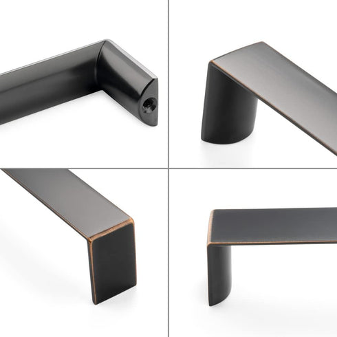KOOFIZO Wide Cabinet Handle - Oil Rubbed Bronze Furniture Pull, 8-4/5 Inch Screw Spacing, 1-Piece for Kitchen Cupboard Door, Bedroom Dresser Drawe...