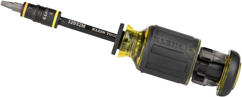Klein Tools 32932M 4-in-1 Metric Impact Socket Set, 2 Flip Sockets with 4 Metric Hex Sizes, 7 mm, 8 mm, 10 mm, 12 mm...