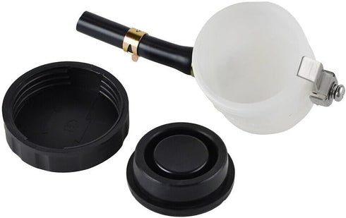 Universal Motorcycle Front Brake Master Cylinder Brake Pump Tank Oil Cup Fluid Bottle Reservoir Aftermarket Part compatible with/for Kawasaki NINJ...