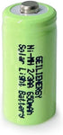GEILIENERGY 6 PCS 2/3AA 1.2V 650mAh Ni-MH Rechargeable Batteries for High Power Static Applications Electric Mopeds, Meters, RC Devices, Electric ...
