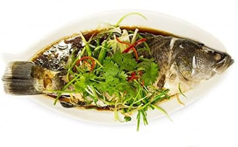 Home Products Essentials Microwavable Fish, Pasta and Veggie Steamer, with Steam Vent, BPA Free, 11.5 x 8 (832)...