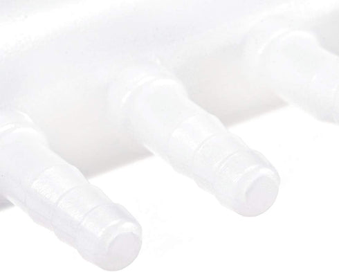 uxcell 8mm to 4mm 4 Way Aquarium Air Line Tubing Splitter Connector Fish Tank Plastic Air Flow Divider Oxygen Splitter Lever Valve...
