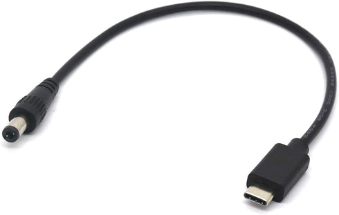 USB Type C to DC Cable - USB-C Male to DC 5.5 x 2.5 Male Power Plug for Table (DC Male)...