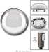 BASIKER F150 Shifter Knob Chrome Cap for 2004 2005 2006 Ford F-150 Patent Pending with Stronger Clips - Install in Seconds - Triple Chrome Plated...