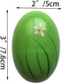 JoFAN 12 Pack Wooden Percussion Musical Shake Eggs Easter Egg Shakers for Kids Boys Girls Toddlers Easter Basket Stuffers Gifts...