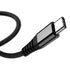 2-Pack Braided USB C to USB C 60W Fast Charging Cable (Black) for iPhone 15/15 Pro/15 Plus/ 15 Pro Max, Samsung Galaxy S22/23, MacBook Pro (6.6 fe...